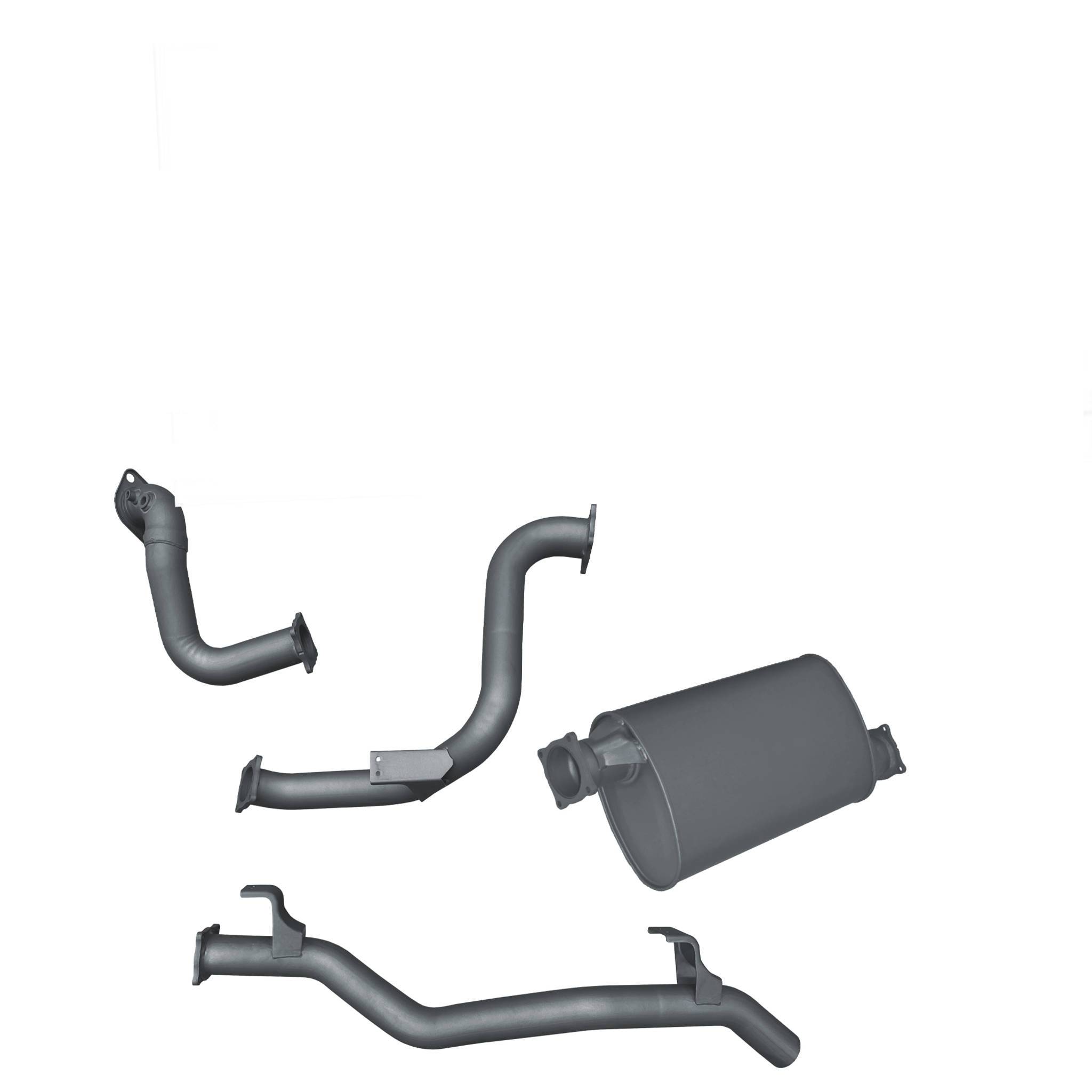 Redback Extreme Duty Exhaust suitable for Toyota Landcruiser 78 Series Troop Carrier (11/2016 - on)